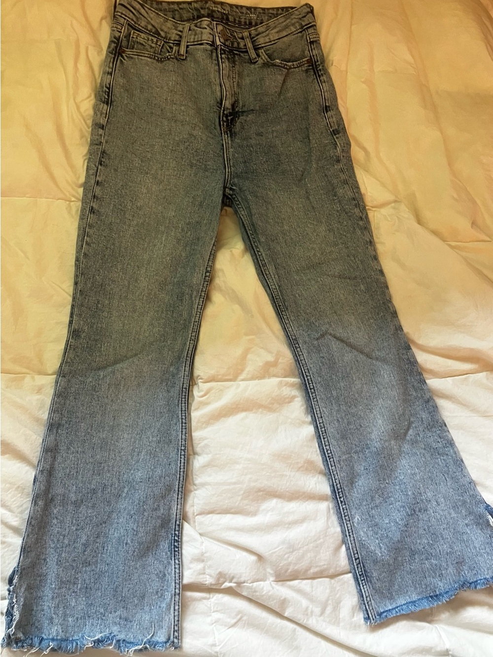 Old Navy Light Blue Wide Leg Jeans